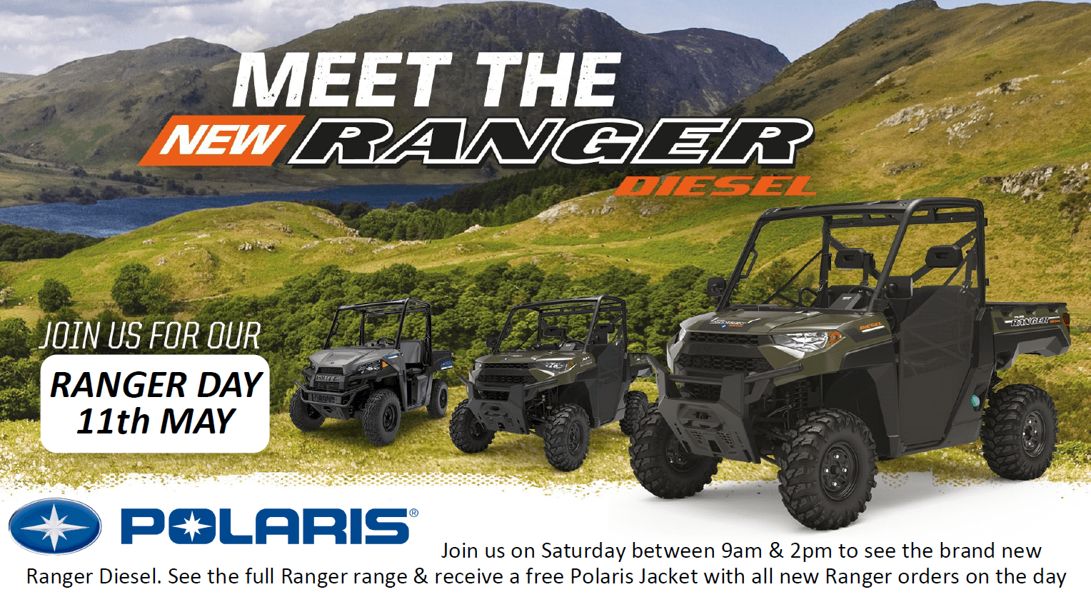 Polaris ranger day