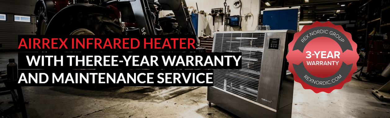 airrex infared heater
